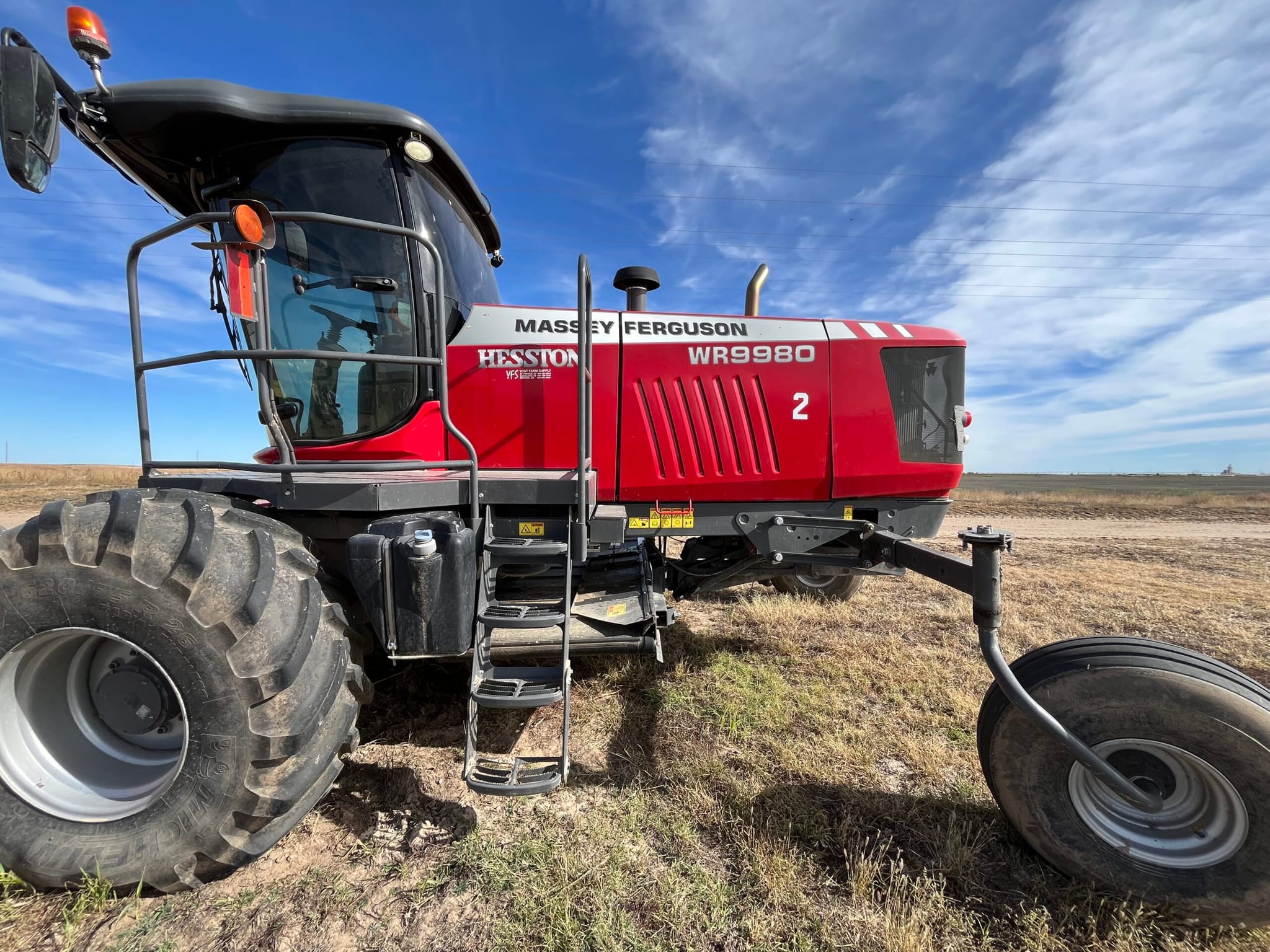 2021 MASSEY FERGUSON WR9980 WINDROWER
