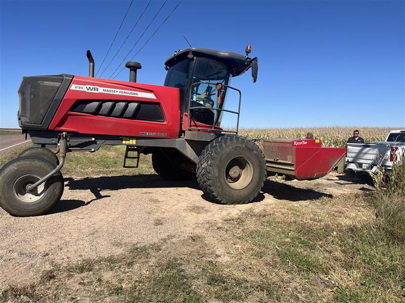 2023 MF WR235 WINDROWER