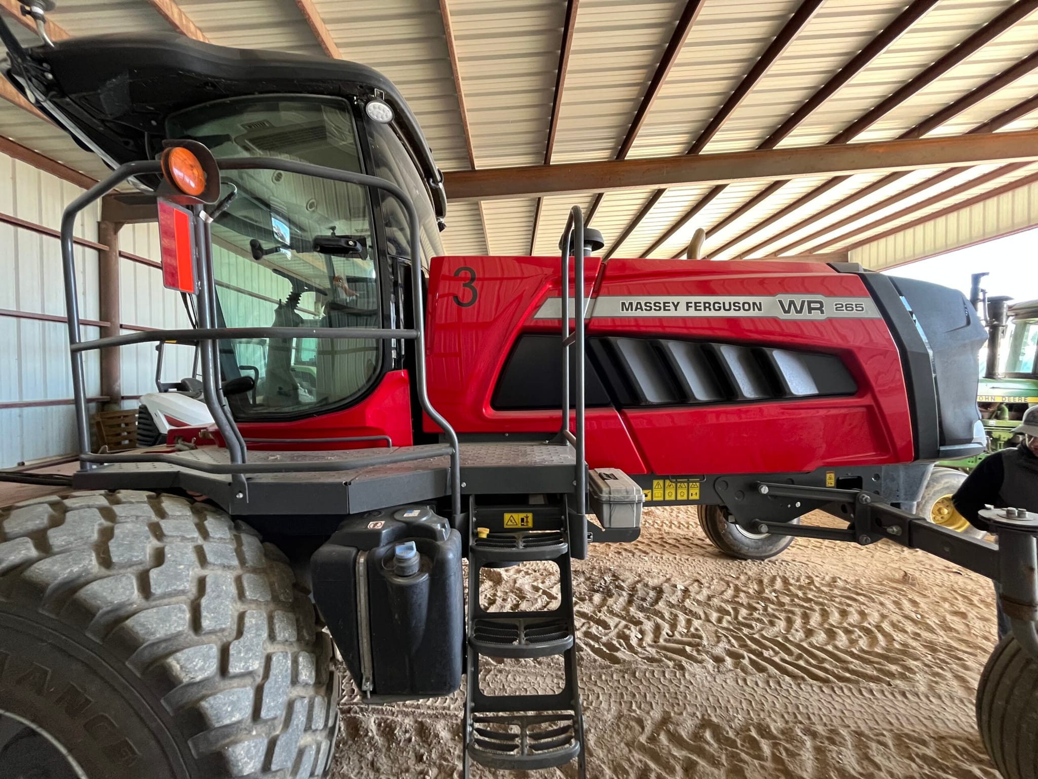 2023 MASSEY FERGUSON WR265 WINDROWER