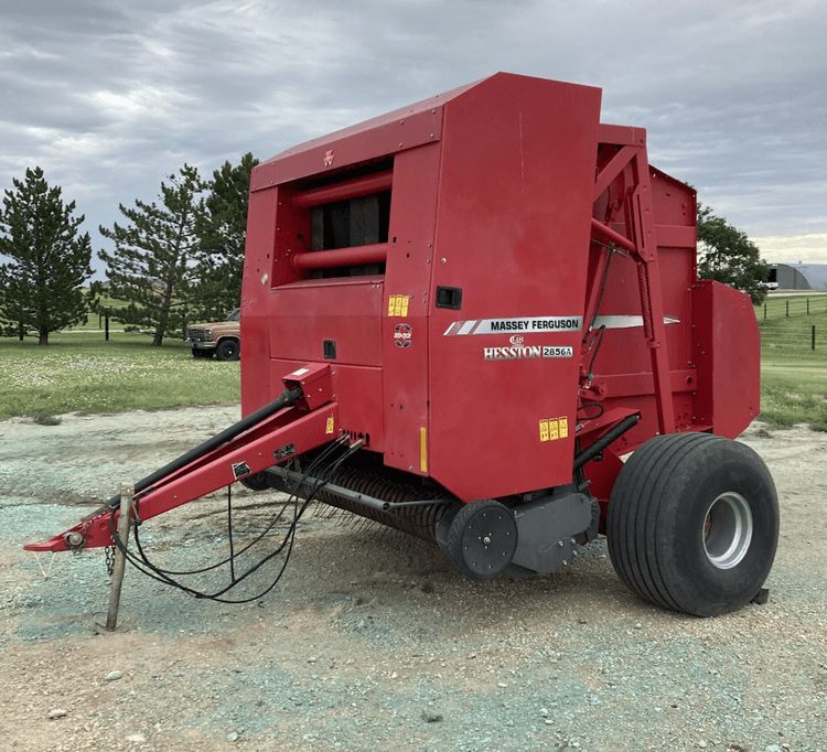 2012 MASSEY FERGUSON 2856A ROUND BALER