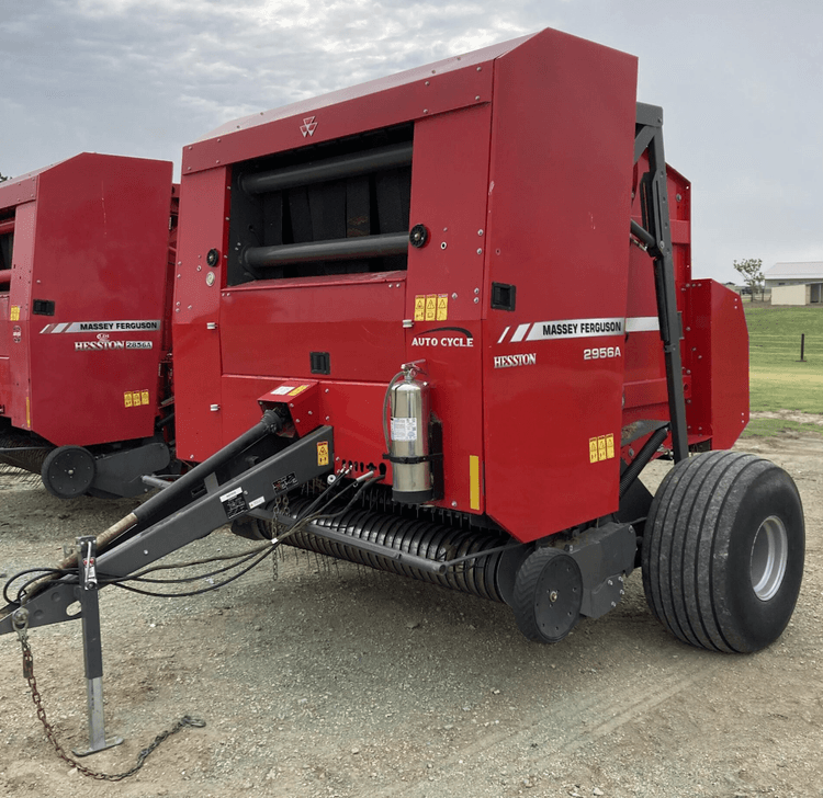 2021 MASSEY FERGUSON 2956A ROUND BALER