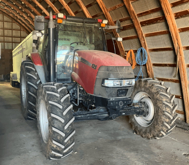 2009 CASE IH MAXXUM 125 TRACTOR