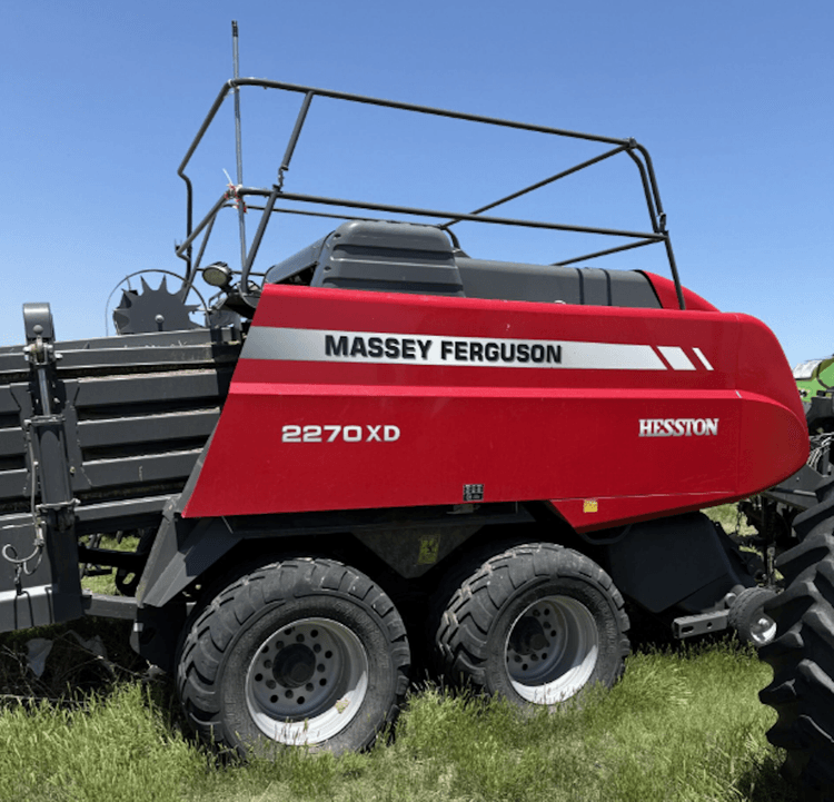 2022 MASSEY FERGUSON 2270XD SQUARE BALER